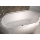 Riho Kansas 190x90cm, Sechseckwanne, glänzende Oberfläche, ohne/mit Whirlpoolsystem