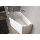 Riho Yukon 160x90cm, Raumsparbadewanne, glänzende...