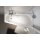 Riho Delta 160x80cm, Raumsparbadewanne, glänzende Oberfläche, linke Version, ohne/mit Whirlpoolsystem