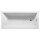 Riho Lusso Plus 170x80cm, rechteckige Badewanne, glänzende Oberfläche, ohne/mit Whirlpoolsystem