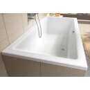 Riho Lusso 170x75cm, rechteckige Badewanne, glänzende Oberfläche, ohne/mit Whirlpoolsystem