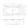 Riho Linares 190x90cm, rechteckige Badewanne, ohne/mit Whirlpoolsystem