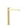 Tres Project-Tres, Einhebel Waschtischmischer, 24k Gold matt