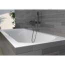Riho Linares 150x70cm, rechteckige Badewanne, glänzende Oberfläche, rechte Version, ohne/mit Whirlpoolsystem