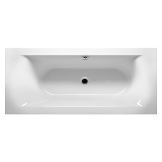 Riho Lima 170x75cm, rechteckige Badewanne, glänzende Oberfläche, rechte Version, ohne/mit Whirlpoolsystem
