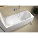 Riho Future 190x90cm, rechteckige Badewanne, glänzende Oberfläche, ohne/mit Whirlpoolsystem