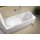 Riho Future 190x90cm, rechteckige Badewanne, glänzende Oberfläche, ohne/mit Whirlpoolsystem
