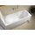 Riho Future 170x75cm, rechteckige Badewanne, glänzende Oberfläche, ohne/mit Whirlpoolsystem