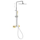 Tres Loft Colors, Thermostatset Brausebatterie, Gelb-chrom