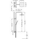 Tres Loft Colors, Thermostatset Brausebatterie,...