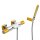 Tres Loft Colors, Thermostat Wannenbatterie, Gelb-chrom