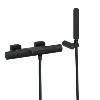 Tres Loft Colors, Thermostat Wannenbatterie, schwarz matt