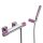 Tres Loft Colors, Thermostat Brausebatterie, Violett-chrom