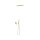 Tres Loft Colors, Unterputz Brauseset, 24k Gold matt