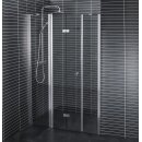 Euroshowers Twice, Drehfalttür mit Festteil und...