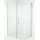 Euroshowers Free+Wall, 1 gewölbte Tür + 1 Seitenwand