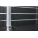 Euroshowers Free+Door, 1 gewölbte + 1 gerade Drehtür