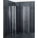 Euroshowers Duo Corner, Eckeinstieg mit Drehtüren