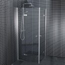 Euroshowers Twice Fix, Eckeinstieg 4-teilig mit...