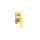 Tres Loft Colors, Unterputz-Einhandmischer (2-Wege), 24k Gold matt