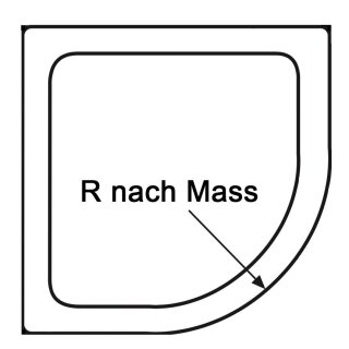 kundenspezifischer Radius