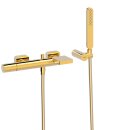 Tres Loft Colors, Einhebel Wannenmischer, 24k Gold