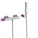Tres Loft Colors, Einhebel Brausemischer, Violett-chrom