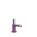 Tres Loft Colors, Einhebel Bidetmischer, Violett-chrom
