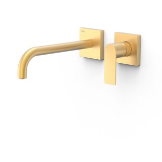 Tres Loft Colors, Einhebel Waschtischmischer UP, 24k Gold matt