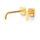 Tres Loft Colors, Einhebel Waschtischmischer UP, 24k Gold