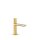 Tres Loft Colors, Waschtischarmatur, 24k Gold matt