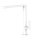 Tres Loft Colors, Einhebel Waschtischmischer, weiss matt