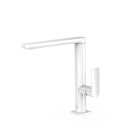 Tres Loft Colors, Einhebel Waschtischmischer, Weiss-chrom