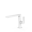 Tres Loft Colors, Einhebel Waschtischmischer, Weiss-chrom