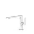 Tres Loft Colors, Einhebel Waschtischmischer, weiss matt