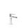 Tres Loft Colors, Einhebel Waschtischmischer, Weiss-chrom