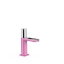 Tres Loft Colors, Einhebel Waschtischmischer, Pink-chrom