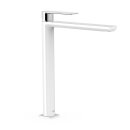 Tres Loft Colors, Einhebel Waschtischmischer, Weiss-chrom