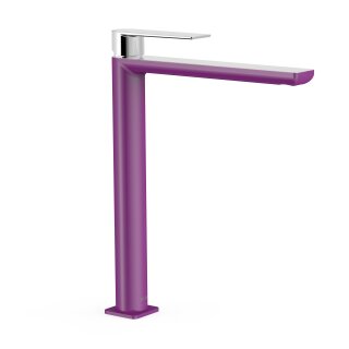 Tres Loft Colors, Einhebel Waschtischmischer, Violett-chrom