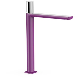 Tres Loft Colors, Einhebel Waschtischmischer, Violett-chrom