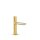 Tres Loft Colors, Einhebel Waschtischmischer, 24k Gold matt