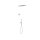 Tres Study Exclusive, Elektronisches Unterputz-Showerset, Edelstahloptik