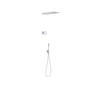 Tres Study Exclusive, Elektronisches Unterputz-Showerset, weiss matt