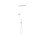 Tres Study Exclusive, Elektronisches Unterputz-Showerset, weiss matt