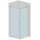 Doccia Pekin Duschabtrennung, Drehtür für Seitenwand, bis 90cm, H:bis 220cm, RAL-Farbe, Glas matt