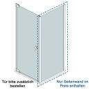 Doccia Cixi Seitenwand für Tür, bis 90cm, H:bis...