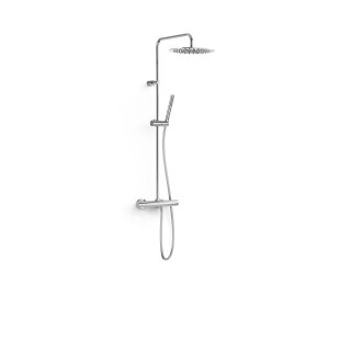 Tres Study Exclusive, Thermostat-Aufputz-Duschsystem, chrom