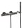 Tres Study Exclusive, Thermostat Wannenbatterie, Metallic-schwarz