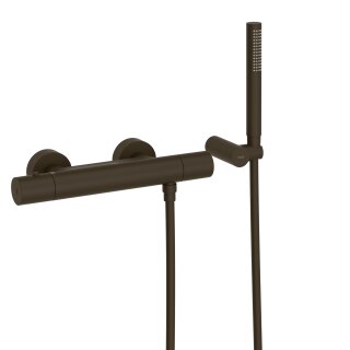 Tres Study Exclusive, Thermostat Brausebatterie, schwarz bronze