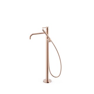 Tres Study Exclusive, Standarmatur für Badewanne, 24k Rotgold